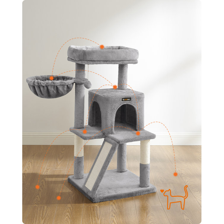 FEANDREA 96cm H Cat Tree Reviews Wayfair